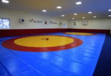 Националите по борба на лагер в Тетевен