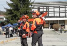 Проведе се седмото издание на международното състезание „Млад дървосекач“