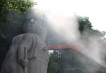 Почистиха паметниците на Петко Милев – Страшния и Васил Левски