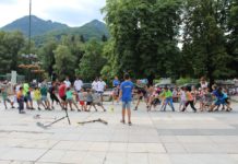 Спортни и занимателни игри се проведоха на пл. „Сава Младенов“ в гр. Тетевен