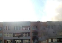 Водач на протестите против високите цени на горивата запали апартамента си (видео)