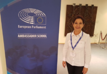 СУ „Георги Бенковски“- гр. Тетевен бе представено от Лора Йорданова в Брюксел