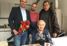 Маньо Манев от Черни Вит отпразнува своя 97-ми рожден ден