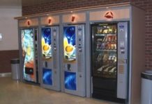 Преустановява се предлагането на кафе, топли и студени напитки и други стоки от вендинг-автомати, разположени на открито