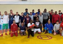 Гриша Ганчев посети лагера на националите в класическия стил в Тетевен