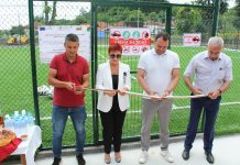 Официално бе открита новата спортна площадка в с. Български извор