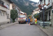 Ще има нарушение или временно преустановяване на водоподаването в района на ремонтирания участък на ул. „Иван Вазов“
