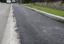 Изграждането на тротоарна настилка в Рибарица е на финална фаза