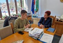 Д-р Мадлена Бояджиева се срещна с Йохан Георгиев – Председател на Обществено-консултативен съвет по училищни политики към Областния управител на област Ловеч