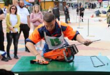 Проведе се 8-то издание на международното състезание „Млад дървосекач“