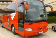 Автобус с 16 деца от детско-юношеската школа на ФК „Литекс“ е катастрофирал вчера