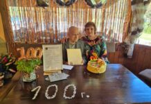 Д-р Мадлена Бояджиева поздрави Цвятко Иванов по случай 100-годишния му юбилей