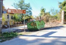 Общината за пореден път разчисти нерегламентираното сметище до болницата