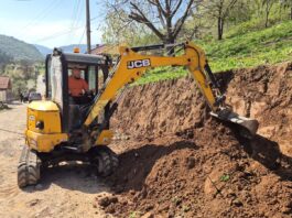 Започна ремонтът на улица „Цар Самуил“ в село Градежница