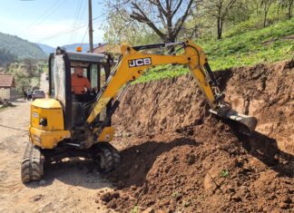 Започна ремонтът на улица „Цар Самуил“ в село Градежница